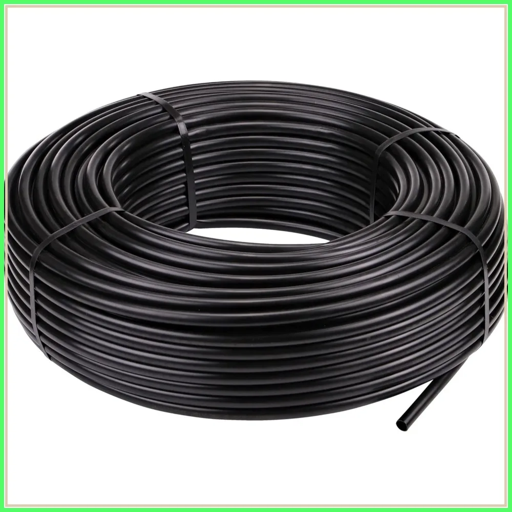 5/8-Inch Drip Irrigation Supply Tubing 500ft - Polyethylene Black for Garden Watering Systems, Drippers, Emitters & Parts
5/8-Inch Drip Irrigation Supply Tubing 500ft - Polyethylene Black for Garden Watering Systems, Drippers, Emitters & Parts