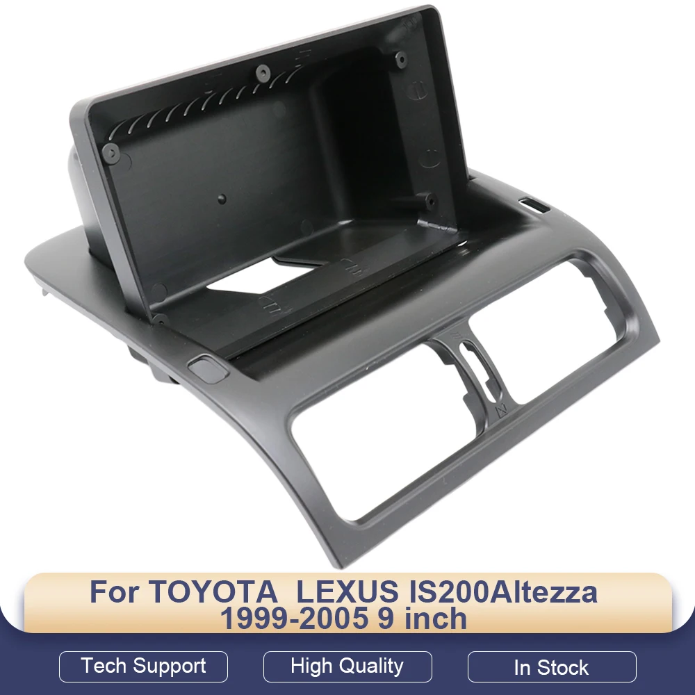 9 Inch 2 DIN Car Radio Audio Dash Fitting Panel Kit for TOYOTA LEXUS IS200 Altezza 1999-2005 Android Auto Fascia Frame
9 Inch 2 DIN Car Radio Audio Dash Fitting Panel Kit for TOYOTA LEXUS IS200 Altezza 1999-2005 Android Auto Fascia Frame