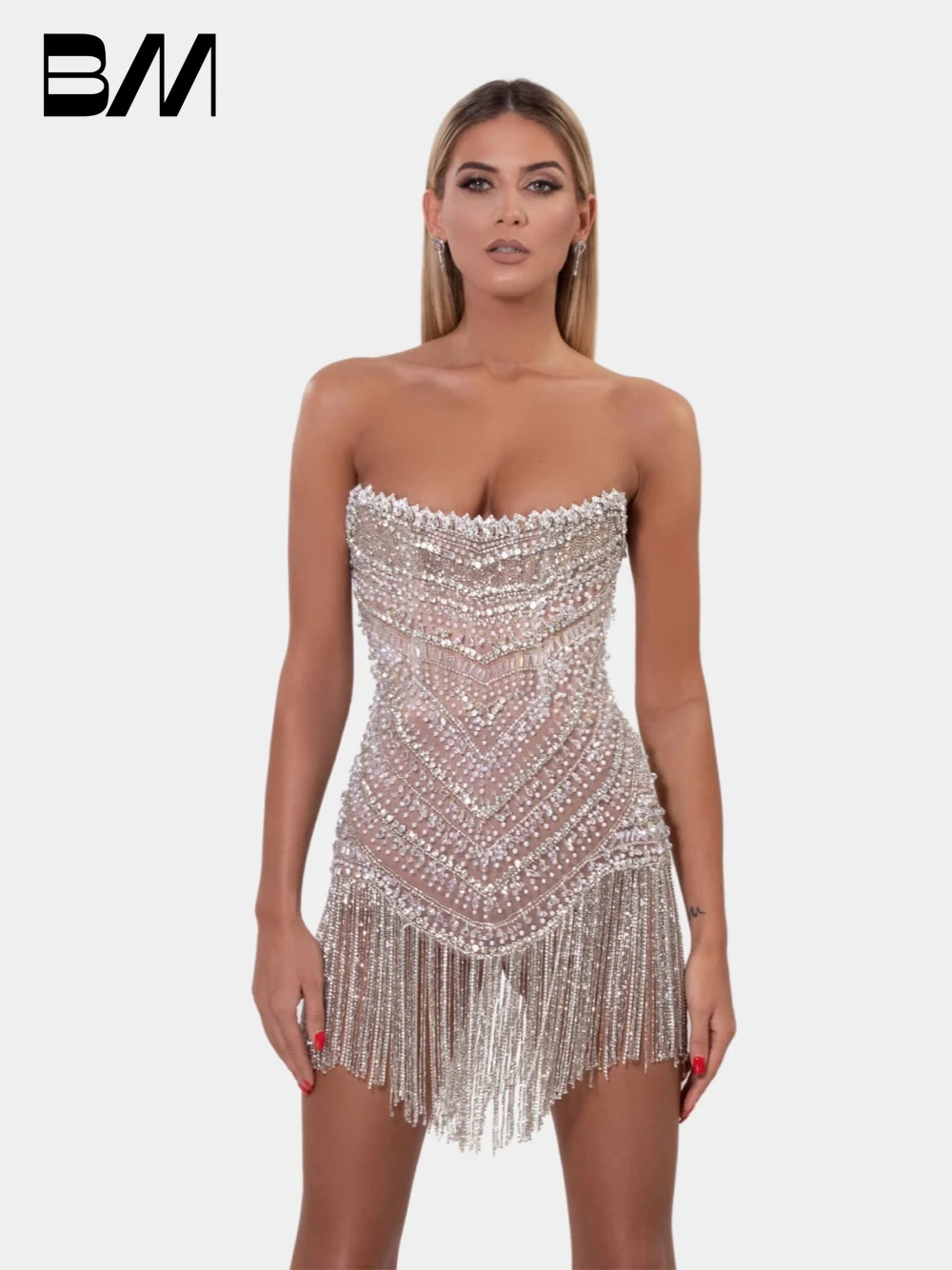 Mini Silver Tassel Prom Dress Fashion Homecoming Party Embroidery Pearls Evening Dresses Sexy Cocktail Gown Vestidos De Gala
Mini Silver Tassel Prom Dress Fashion Homecoming Party Embroidery Pearls Evening Dresses Sexy Cocktail Gown Vestidos De Gala