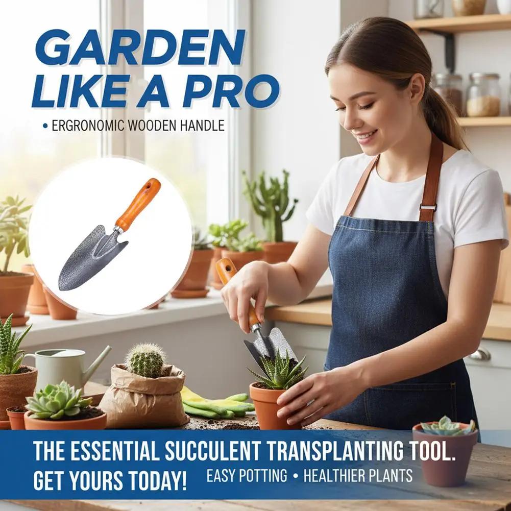 Mini Iron Gardening Tool Set with Wide Narrow Shovel And Three-Claw Shovel Planting Weeding Garden Tools for Flowers
Mini Iron Gardening Tool Set with Wide Narrow Shovel And Three-Claw Shovel Planting Weeding Garden Tools for Flowers