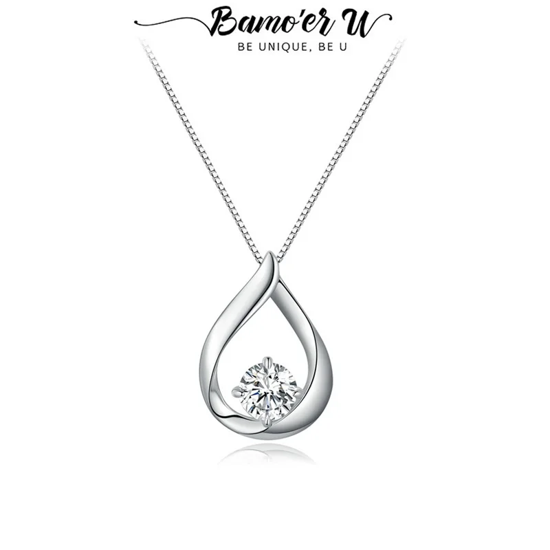 Ожерелье Bamoer U с муассанитом 1 карат, серебро 925 пробы, уникальный дизайн в форме капли, сертифицированное ожерелье, женские ювелирные изделия VVS1
Ожерелье Bamoer U с муассанитом 1 карат, серебро 925 пробы, уникальный дизайн в форме капли, сертифицированное ожерелье, женские ювелирные изделия VVS1