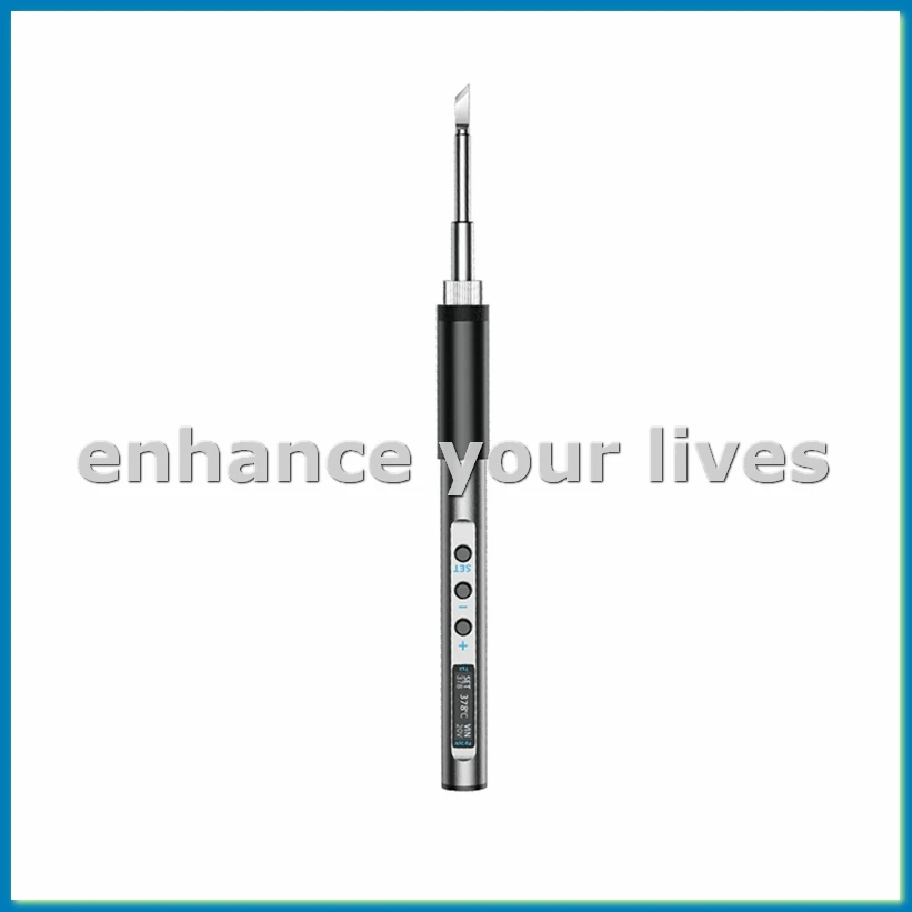 PTS100 T12 65 Вт Электрический паяльник с OLED-дисплеем, сварочная ручка, быстроплавильный сварочный инструмент для олова, ручной-A79U
PTS100 T12 65 Вт Электрический паяльник с OLED-дисплеем, сварочная ручка, быстроплавильный сварочный инструмент для олова, ручной-A79U