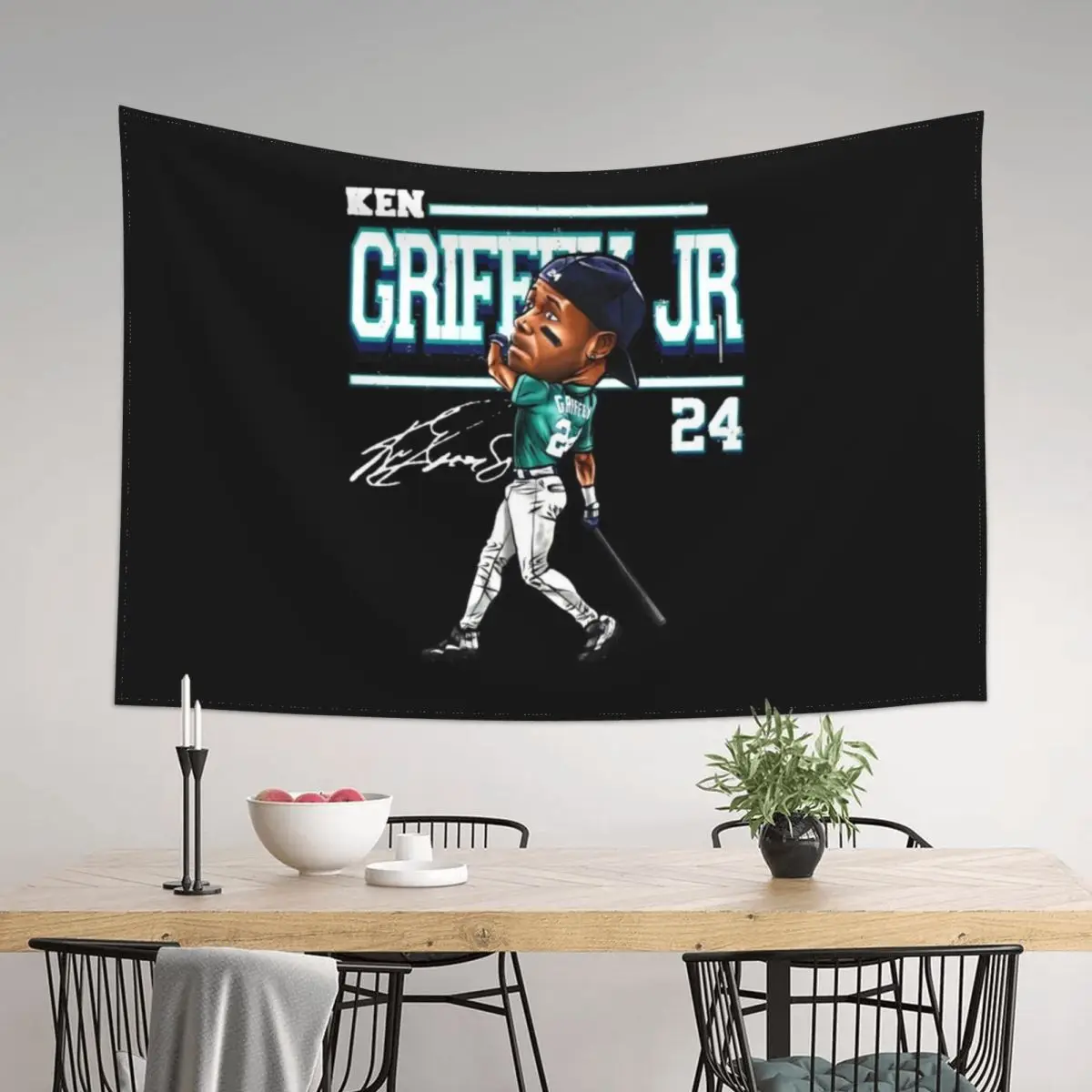 Ken Griffey Jr Tapestry Room Decoration Accessories Art Mural Room Decor Cute Tapestry
Ken Griffey Jr Tapestry Room Decoration Accessories Art Mural Room Decor Cute Tapestry