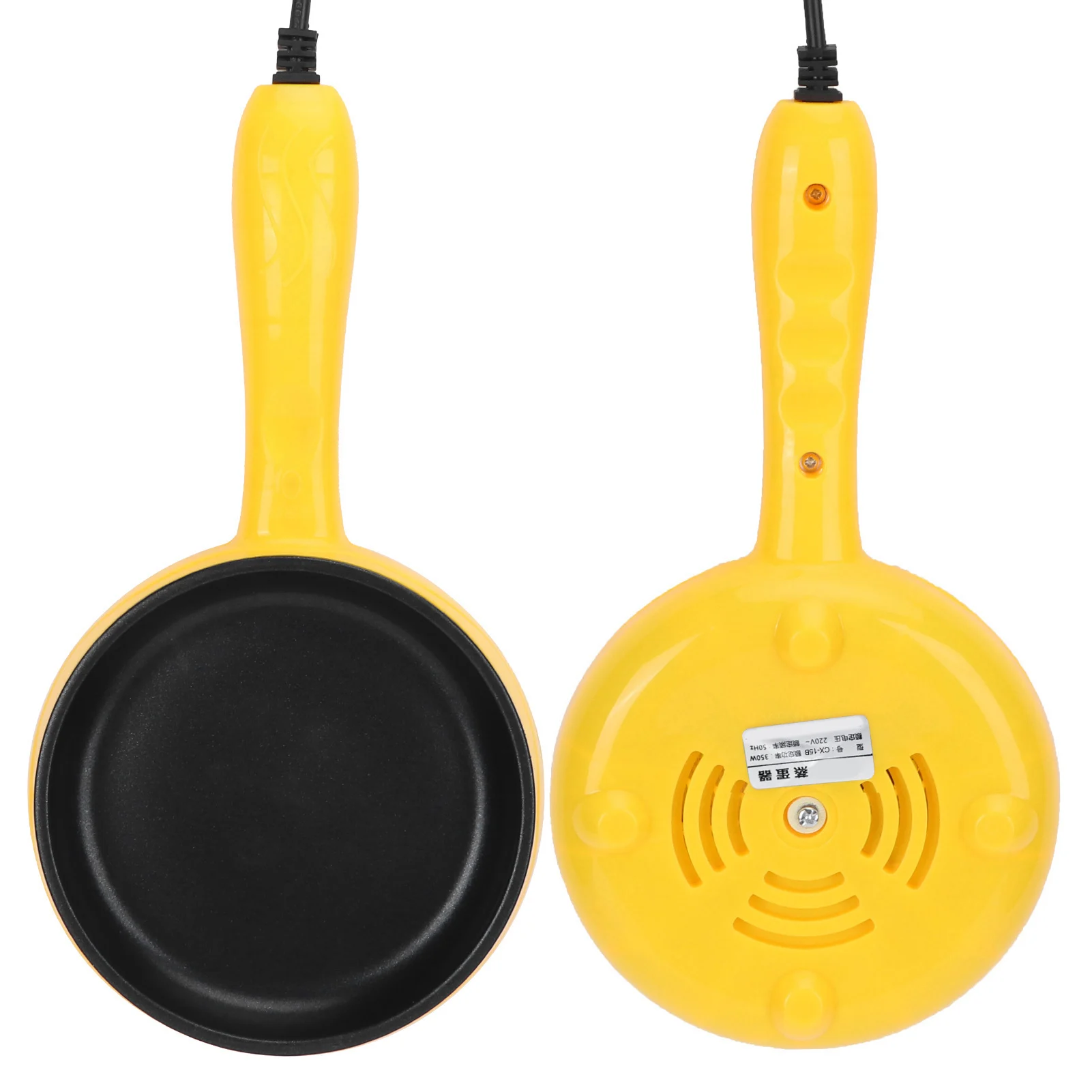 ABS Mini Frying Pan, 350W ABS Non-Stick Frying Pan with Wooden Spatula for Students and Travelers
ABS Mini Frying Pan, 350W ABS Non-Stick Frying Pan with Wooden Spatula for Students and Travelers