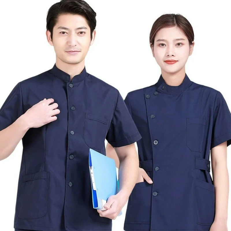 Men's Short Sleeve Scrubs Uniform Set Nurse Medical Pharmacist Dentist Healthcare Male Nursing Workwear
Men's Short Sleeve Scrubs Uniform Set Nurse Medical Pharmacist Dentist Healthcare Male Nursing Workwear