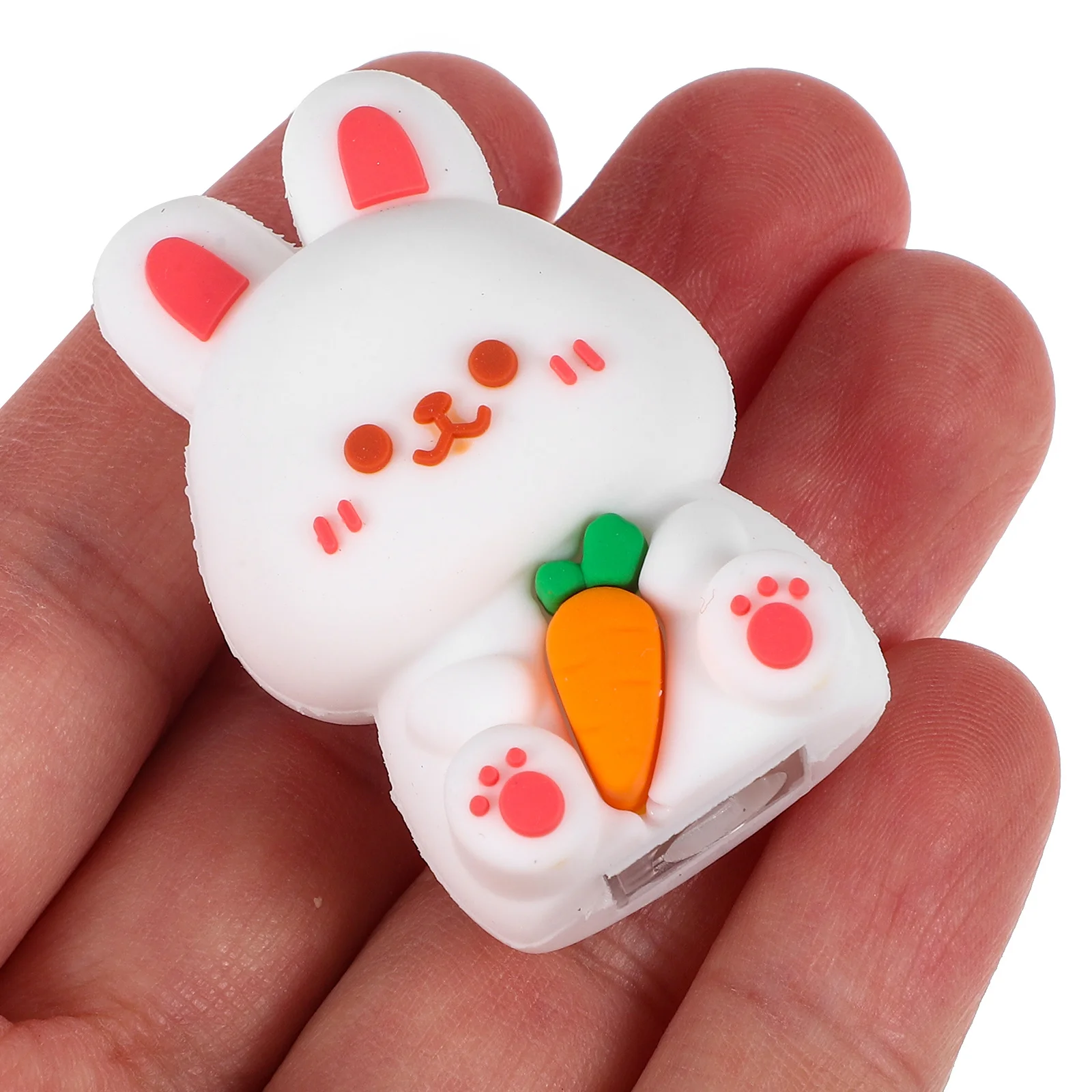 Cartoon Pencils Sharpener Cute Bunny Style Portable for Home Office School Girls Small Lightweight Easy Operate
Cartoon Pencils Sharpener Cute Bunny Style Portable for Home Office School Girls Small Lightweight Easy Operate