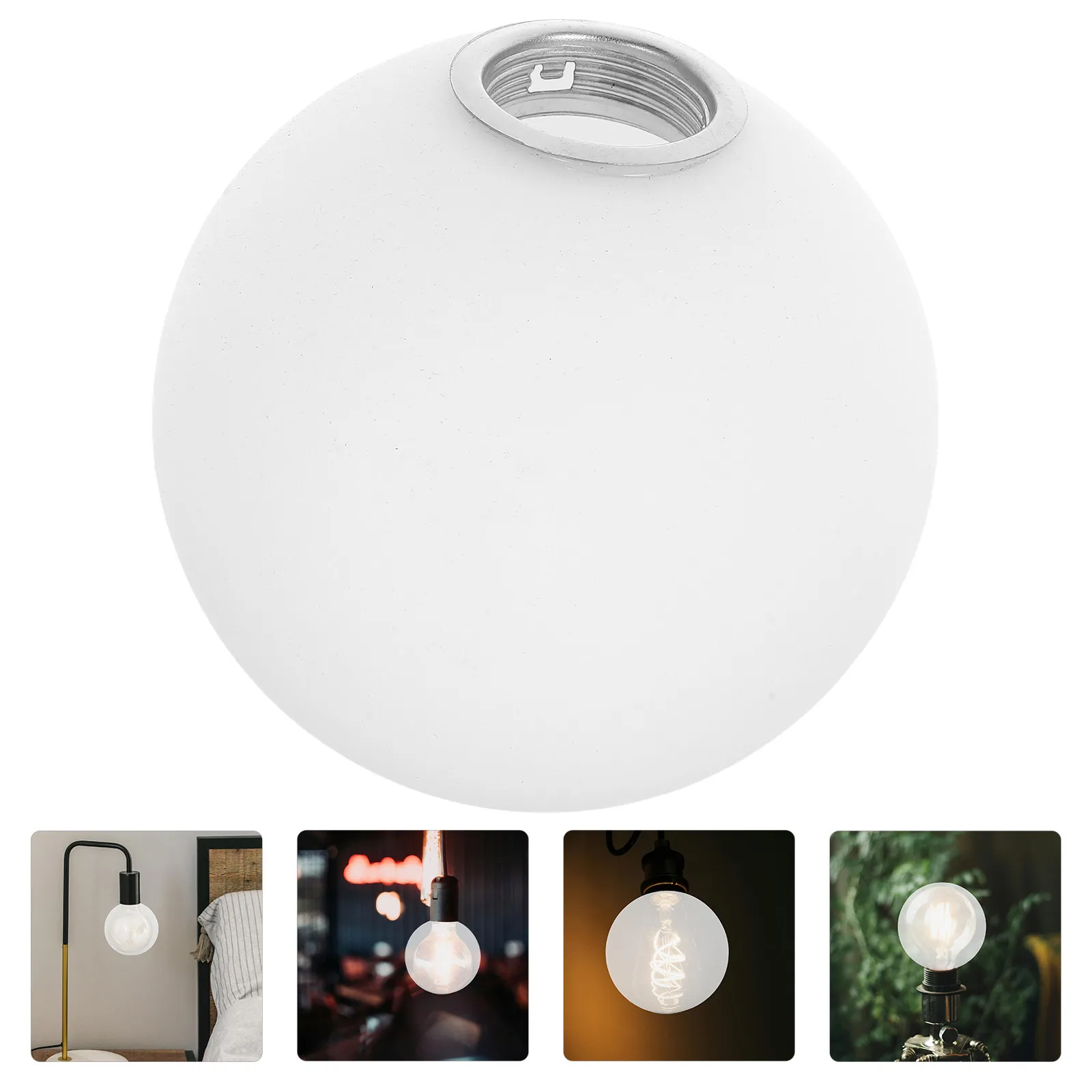 Матовый стеклянный плафон-шар, опаловый стеклянный купол, сменный плафон-шар для подвесного потолочного светильника E14, 100 мм
Матовый стеклянный плафон-шар, опаловый стеклянный купол, сменный плафон-шар для подвесного потолочного светильника E14, 100 мм