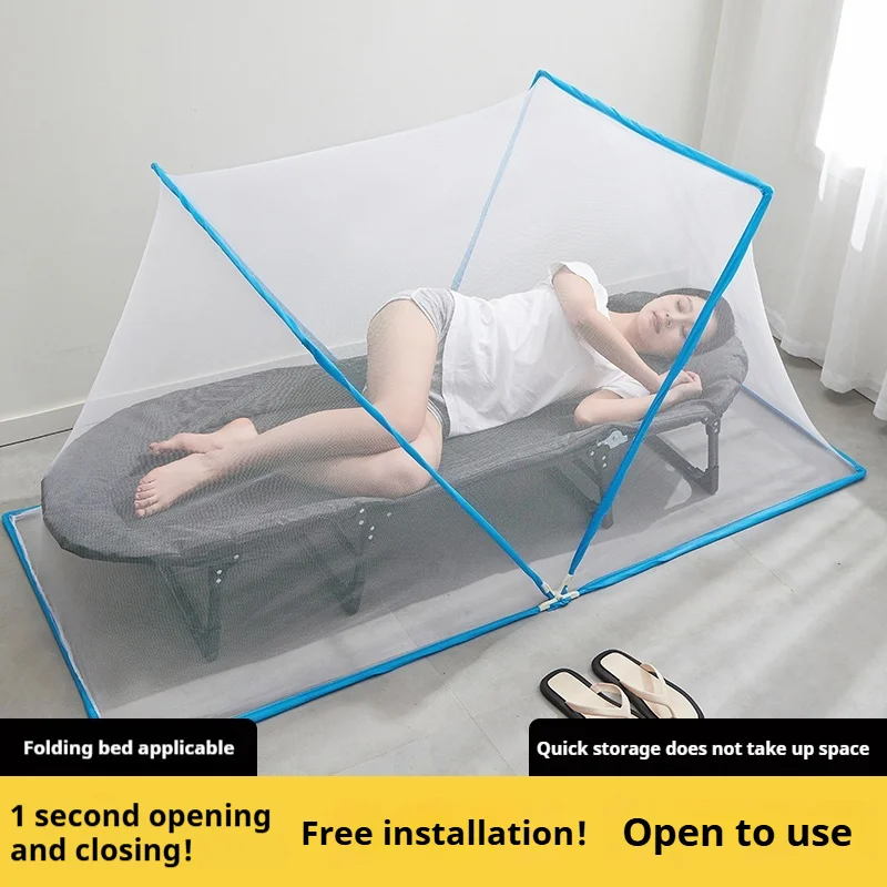 3s Auto Setup For Student Dormitory/Camping Travel/Home Bed Ultra Light Pop Up Mosquito Net Portable Foldable - No Installation
3s Auto Setup For Student Dormitory/Camping Travel/Home Bed Ultra Light Pop Up Mosquito Net Portable Foldable - No Installation