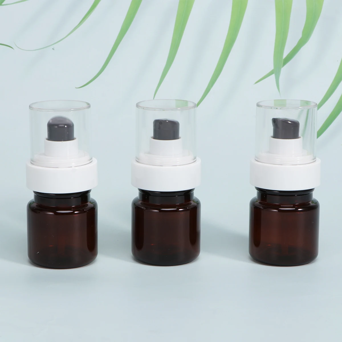 3pcs 60Ml Empty Pump Bottles For Essential Oil Perfume Portable Brown Eco-Friendly Travel Size Skincare Liquid
3pcs 60Ml Empty Pump Bottles For Essential Oil Perfume Portable Brown Eco-Friendly Travel Size Skincare Liquid