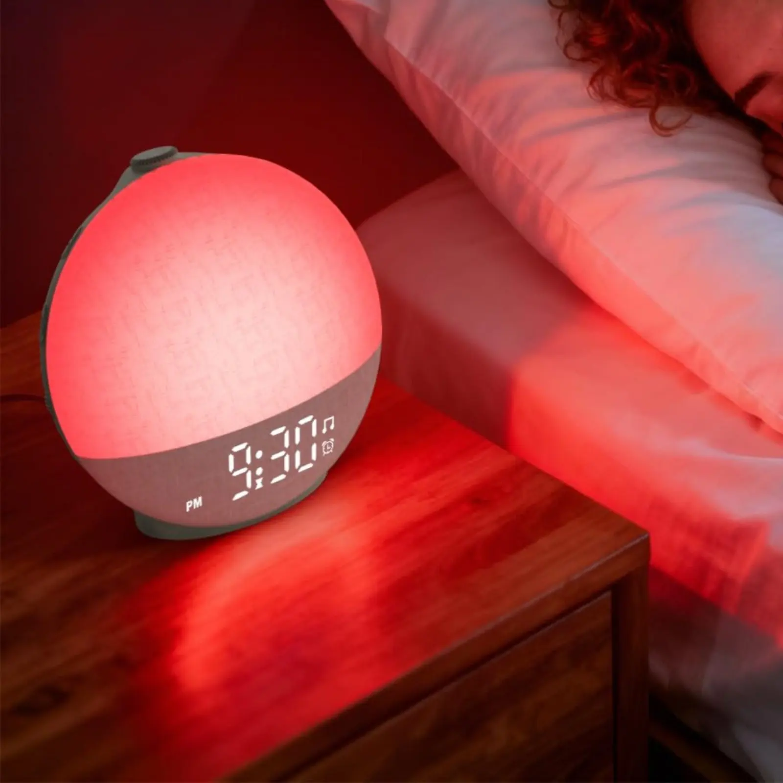 Sunrise Light Sunrise Clock Snooze Function Electronics for Nightstand
Sunrise Light Sunrise Clock Snooze Function Electronics for Nightstand