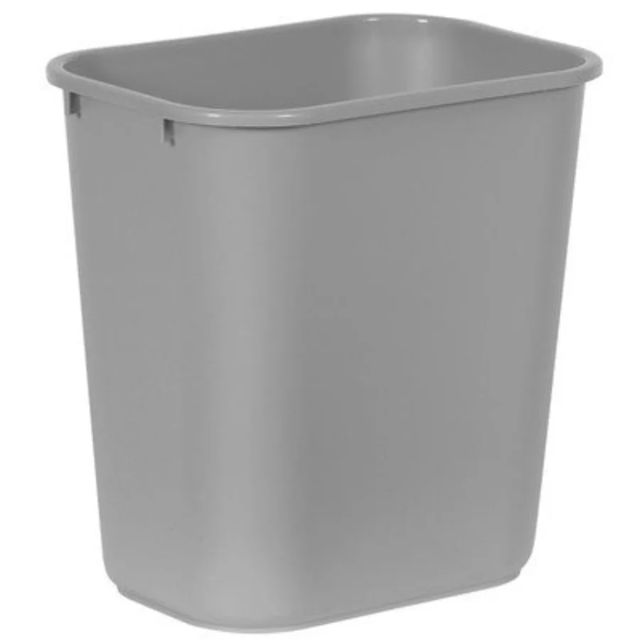7-Gal Gray Plastic Wastebasket Set of 3
7-Gal Gray Plastic Wastebasket Set of 3
