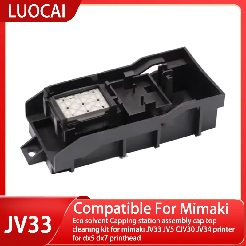 Eco solvent Capping station assembly cap top cleaning kit for mimaki JV33 JV5 CJV30 JV34 printer for dx5 dx7 printhead
Eco solvent Capping station assembly cap top cleaning kit for mimaki JV33 JV5 CJV30 JV34 printer for dx5 dx7 printhead
