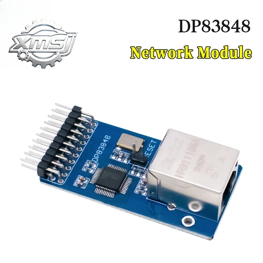 Módulo de conector RJ45 de red Ethernet DP83848, módulo de servidor Web transceptor físico Ethernet 10/100 Mb/S para Arduino
Módulo de conector RJ45 de red Ethernet DP83848, módulo de servidor Web transceptor físico Ethernet 10/100 Mb/S para Arduino