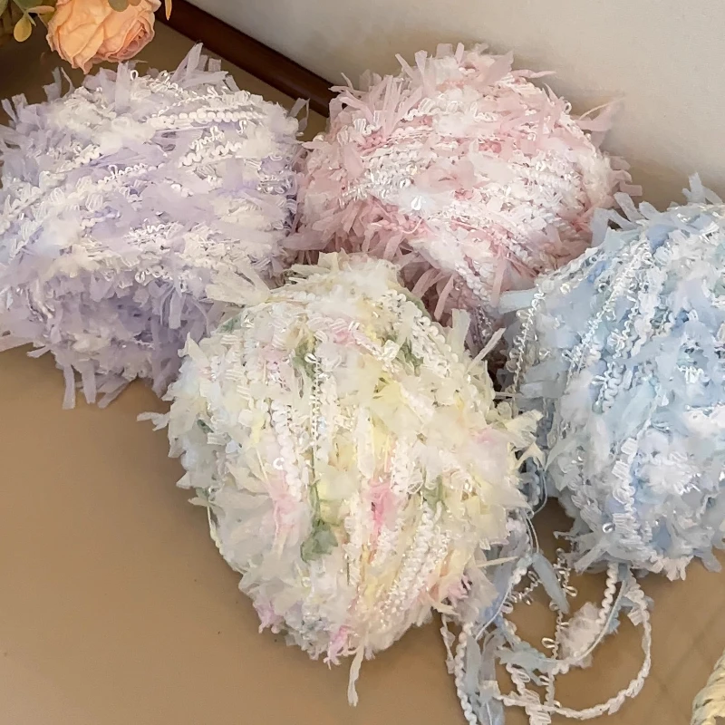100g/roll Camellia Hand Mixed Yarn Summer Fresh and Breathable Braided Yarn Special DIY Hand Woven Bag Card Sleeve Yarns Ball
100g/roll Camellia Hand Mixed Yarn Summer Fresh and Breathable Braided Yarn Special DIY Hand Woven Bag Card Sleeve Yarns Ball