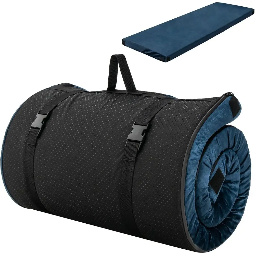 Кемпинговый матрас Memory Foam, складной дорожный матрас с сумкой для переноски, съемным чехлом, плюшевой поверхностью, противоскользящим дном, 72 дюйма, портативный, складной.
Кемпинговый матрас Memory Foam, складной дорожный матрас с сумкой для переноски, съемным чехлом, плюшевой поверхностью, противоскользящим дном, 72 дюйма, портативный, складной.