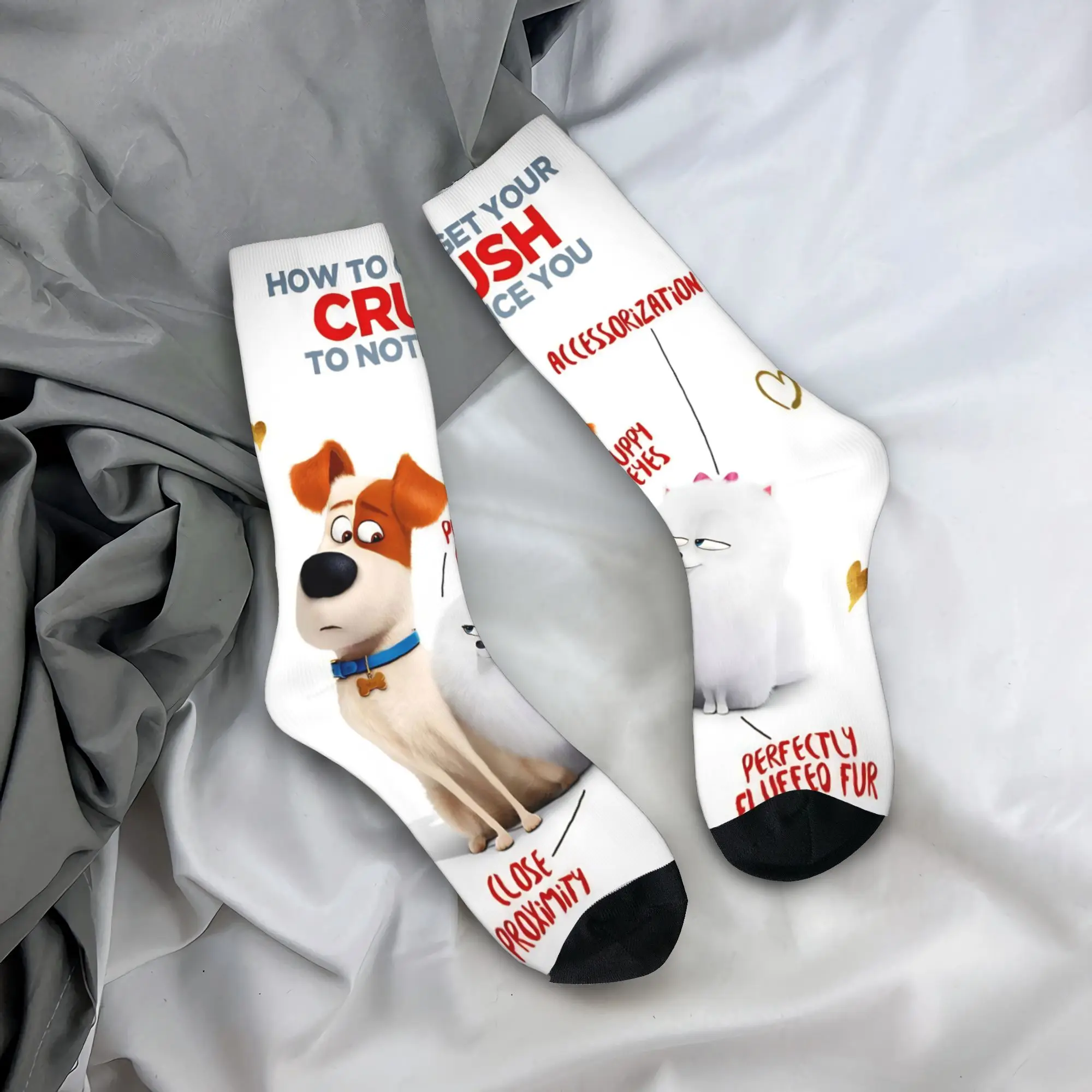 The Secret Life of Pets (4) Носки, нескользящие чулки, унисекс, мужские качественные носки для скалолазания, осенние модные носки с графическим рисунком
The Secret Life of Pets (4) Носки, нескользящие чулки, унисекс, мужские качественные носки для скалолазания, осенние модные носки с графическим рисунком