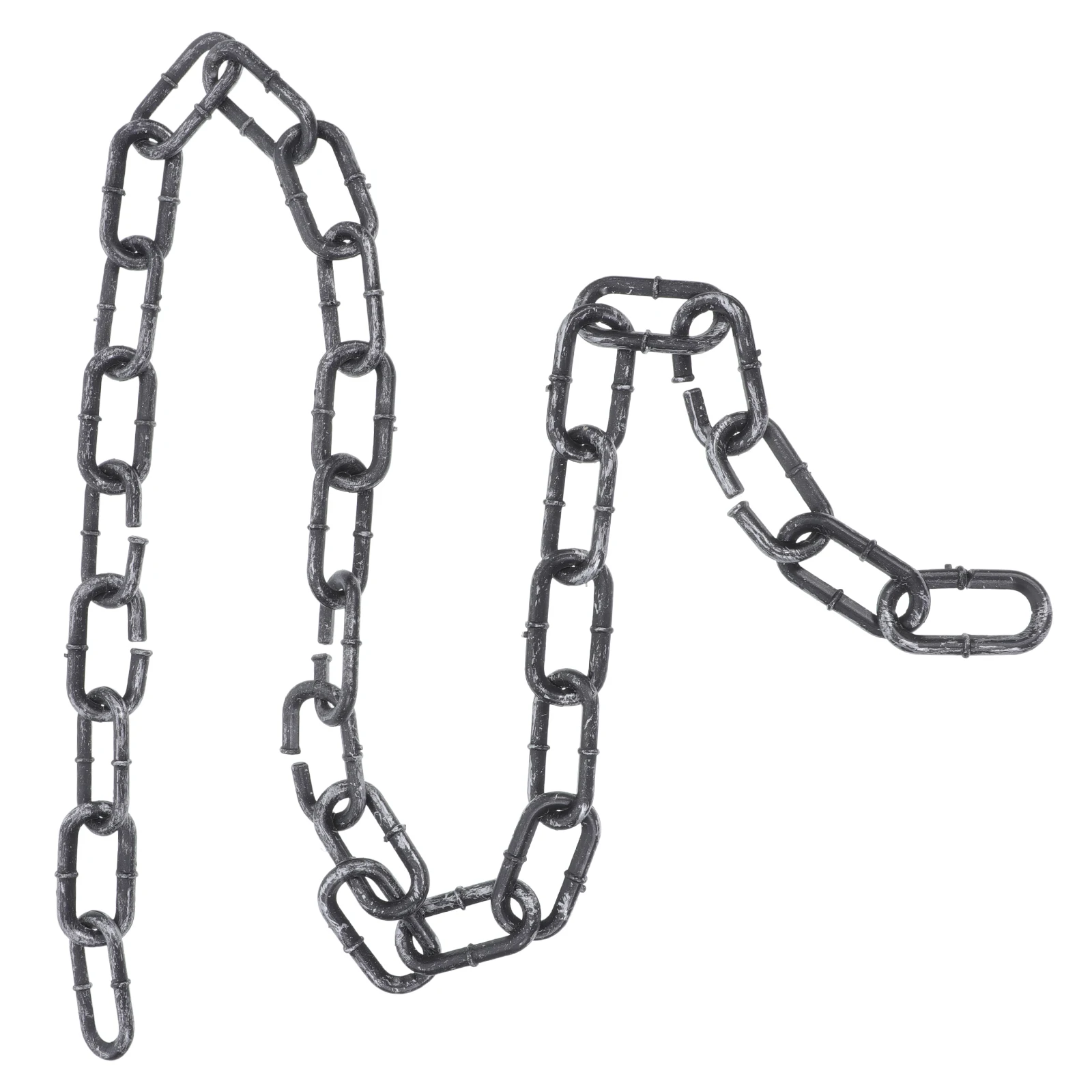 Simulated Iron Chain Props Plastic Decoration Halloween Costume Cosplay Party Fake Link Spooky Atmosphere Photo Prop Decor Chain
Simulated Iron Chain Props Plastic Decoration Halloween Costume Cosplay Party Fake Link Spooky Atmosphere Photo Prop Decor Chain