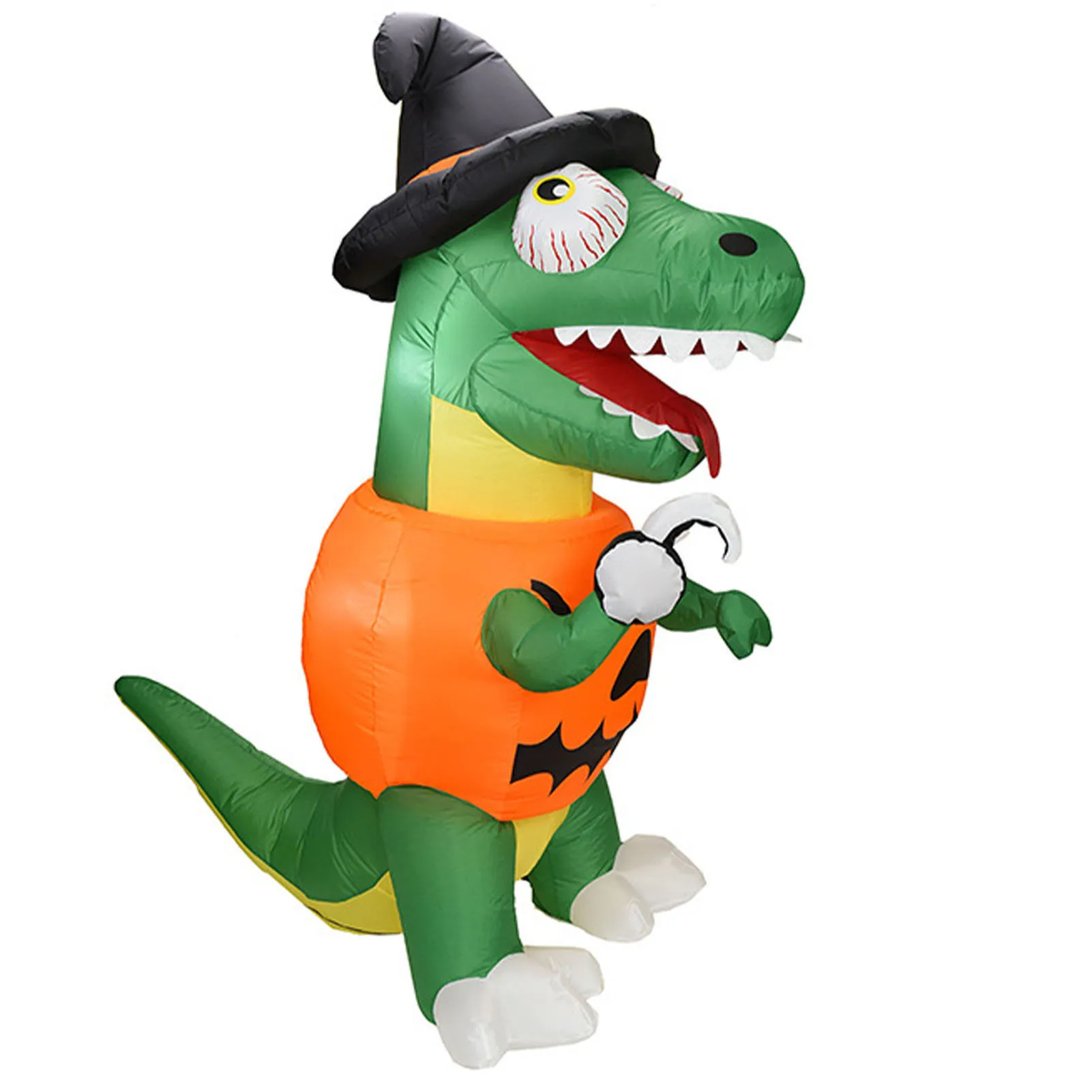 Halloween Inflatable Decorations Outdoor Colorful Dinosaur With Pumpkin Witch Hat Yard Decorations With Built-in LEDs And
Halloween Inflatable Decorations Outdoor Colorful Dinosaur With Pumpkin Witch Hat Yard Decorations With Built-in LEDs And
