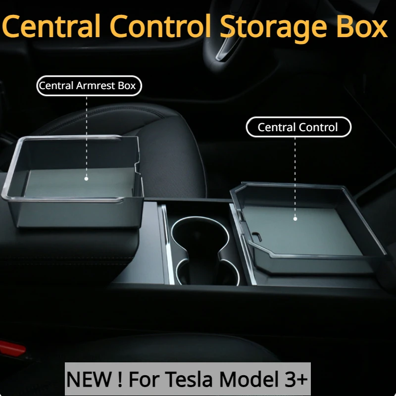 For Tesla Model 3+ Central Control Storage Box Ice Crystal Central Armrest Box Storage Box Silicone Pad New Model3 Highland 2024
For Tesla Model 3+ Central Control Storage Box Ice Crystal Central Armrest Box Storage Box Silicone Pad New Model3 Highland 2024