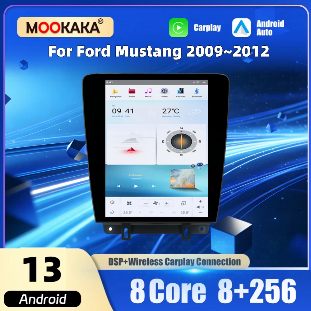 12.1 inch Qualcomm Car Multimedia Player Android Screen For Ford Mustang 2009~2012 Car Radio Stereo GPS CarPlay Auto Head Unit
12.1 inch Qualcomm Car Multimedia Player Android Screen For Ford Mustang 2009~2012 Car Radio Stereo GPS CarPlay Auto Head Unit