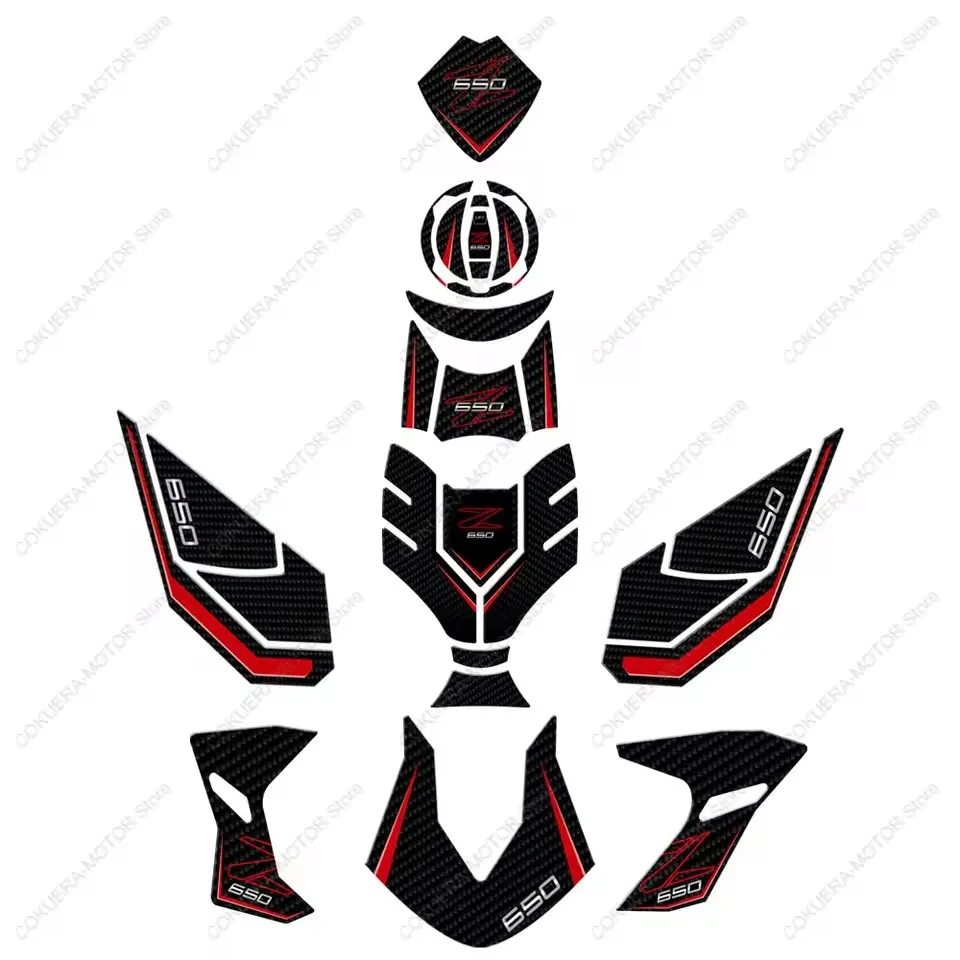 Tank Pad Kit For Z650 Z 650 2025 Motorcycle Accessories Fuel Tank Sticker 3D Epoxy Resin Sticker Anti Slip Scratch Decals Sticke 
Tank Pad Kit For Z650 Z 650 2025 Motorcycle Accessories Fuel Tank Sticker 3D Epoxy Resin Sticker Anti Slip Scratch Decals Sticke