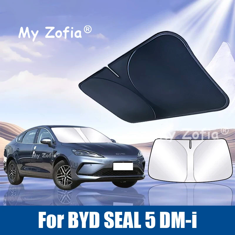 For BYD SEAL 5 DM-i 2025 2026 Car Windshield Sunshade Cover Anti UV Protection Foldable Accessories
For BYD SEAL 5 DM-i 2025 2026 Car Windshield Sunshade Cover Anti UV Protection Foldable Accessories