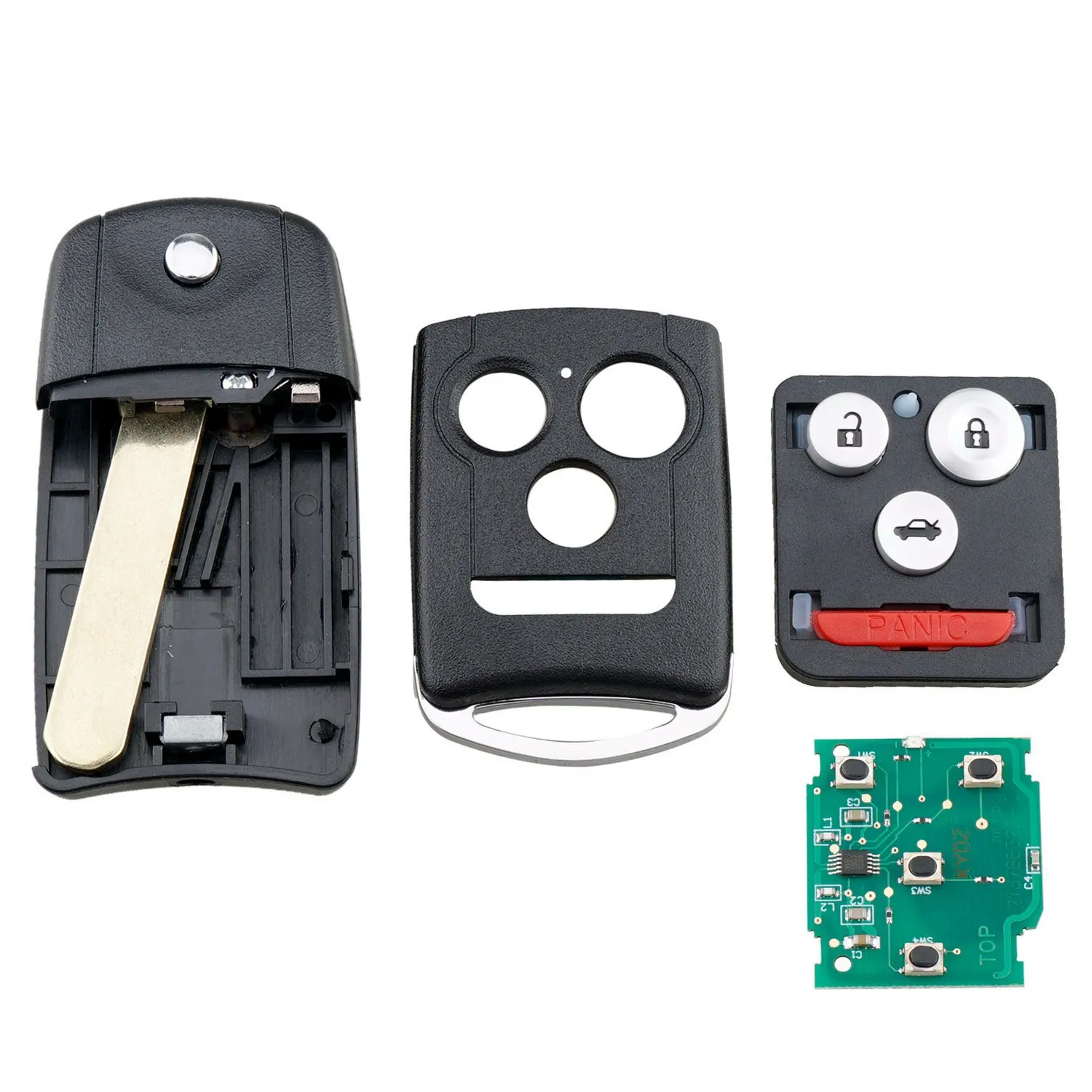 Car Smart Remote Key 3+1 Buttons Car Key Fob Fit for Acura TSX 2009-2014 313.8MHZ MLBHLIK-1T+46
Car Smart Remote Key 3+1 Buttons Car Key Fob Fit for Acura TSX 2009-2014 313.8MHZ MLBHLIK-1T+46