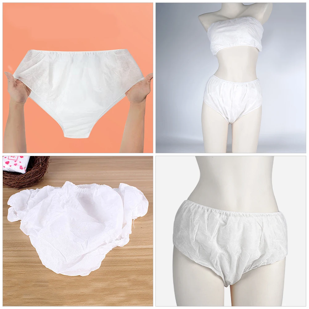 10 Sets White Disposable Lingerie Breathable Underwear Women Sauna Salon Briefs Travel Fitness Panties Bra Set
10 Sets White Disposable Lingerie Breathable Underwear Women Sauna Salon Briefs Travel Fitness Panties Bra Set