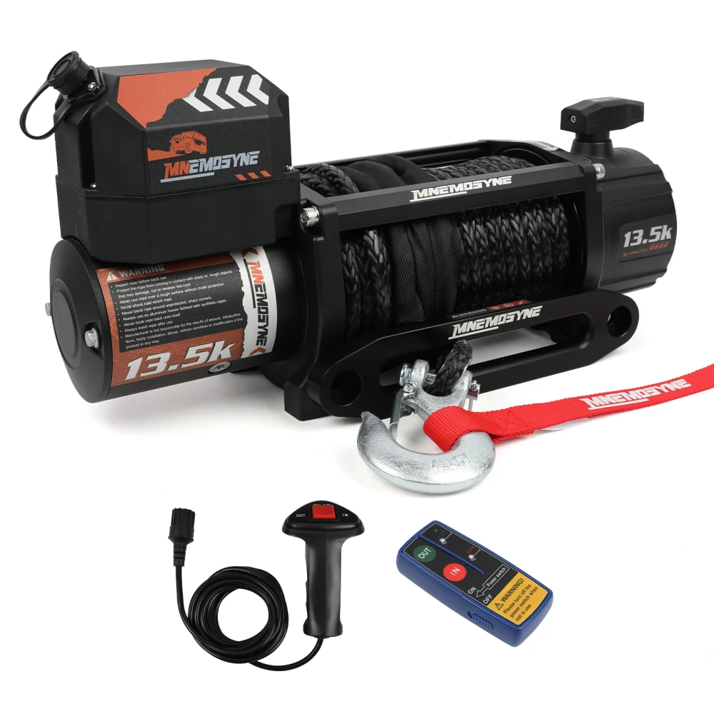 Электрическая лебедка 13500 фунтов, 12 В, синтетический трос, песчаный буксирный грузовик, прицеп Jeep 4WD
Электрическая лебедка 13500 фунтов, 12 В, синтетический трос, песчаный буксирный грузовик, прицеп Jeep 4WD