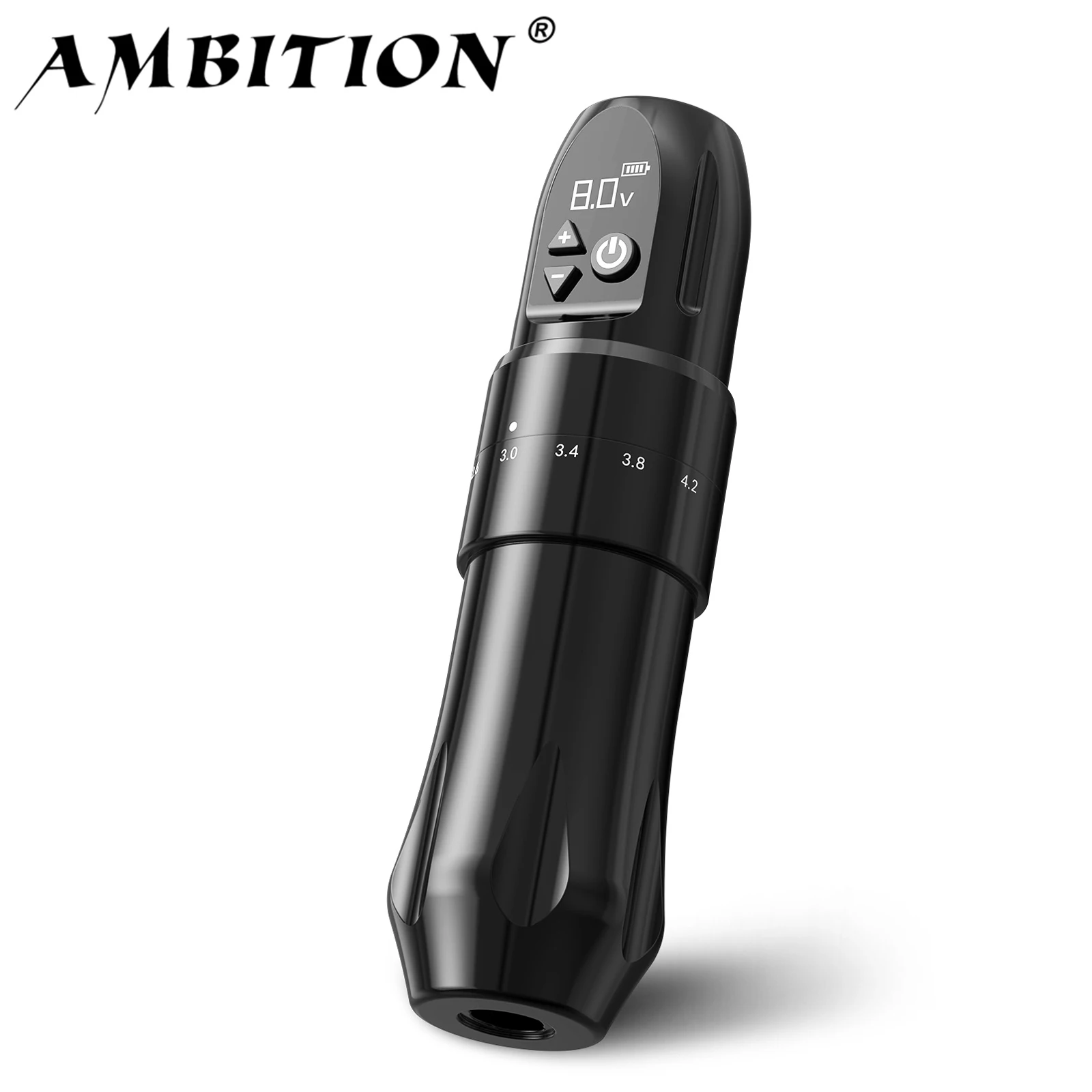 Ambition Boxster 2.0-4.2mm Adjustable Wireless Tattoo Machine Pen Battery 1800mAh For Dotwork Tattoo Makeup Microplasty Tattoo
Ambition Boxster 2.0-4.2mm Adjustable Wireless Tattoo Machine Pen Battery 1800mAh For Dotwork Tattoo Makeup Microplasty Tattoo