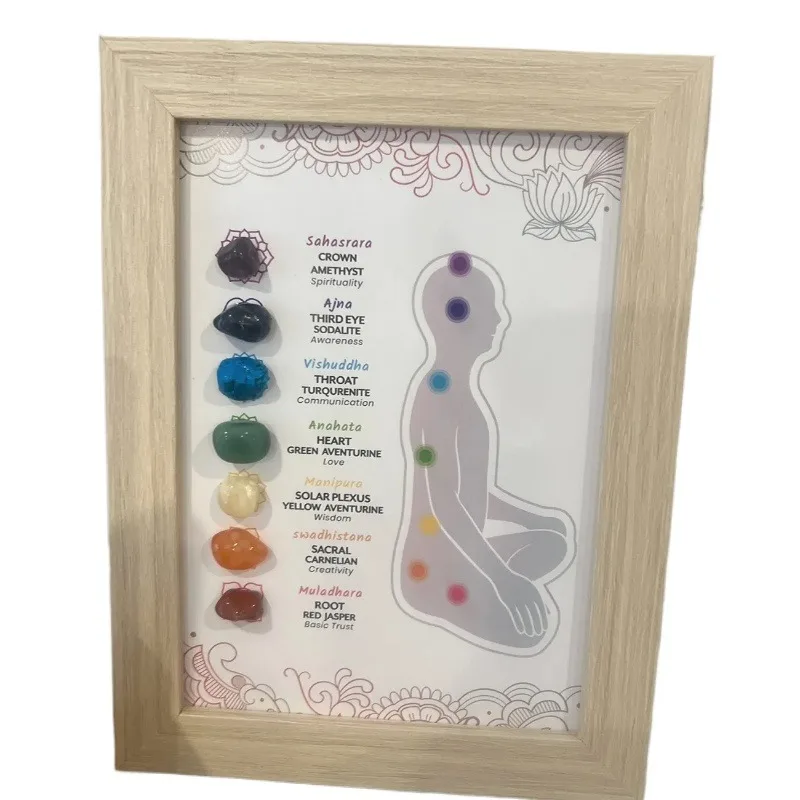 Yoga Pilates Meditation Crystal Photo Frames, Healing Space Decoration Spiritual Natural Stone Home Decor Picture Frames
Yoga Pilates Meditation Crystal Photo Frames, Healing Space Decoration Spiritual Natural Stone Home Decor Picture Frames