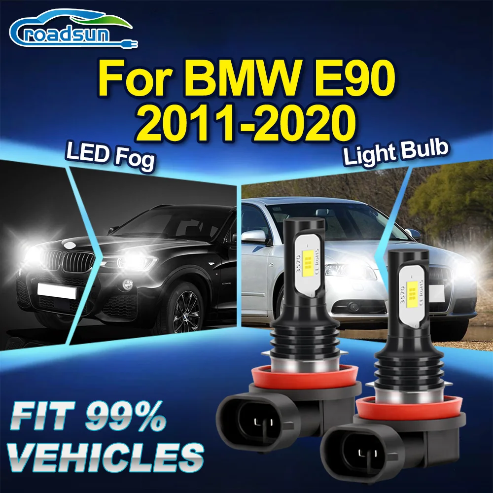 ROADSUN For BMW E90 2011 2012 2013 2014 2015 2016 2017 2018 2019 2020 Canbus LED Fog Light Bulbs Super Bright Fog Lamp Ampoules
ROADSUN For BMW E90 2011 2012 2013 2014 2015 2016 2017 2018 2019 2020 Canbus LED Fog Light Bulbs Super Bright Fog Lamp Ampoules