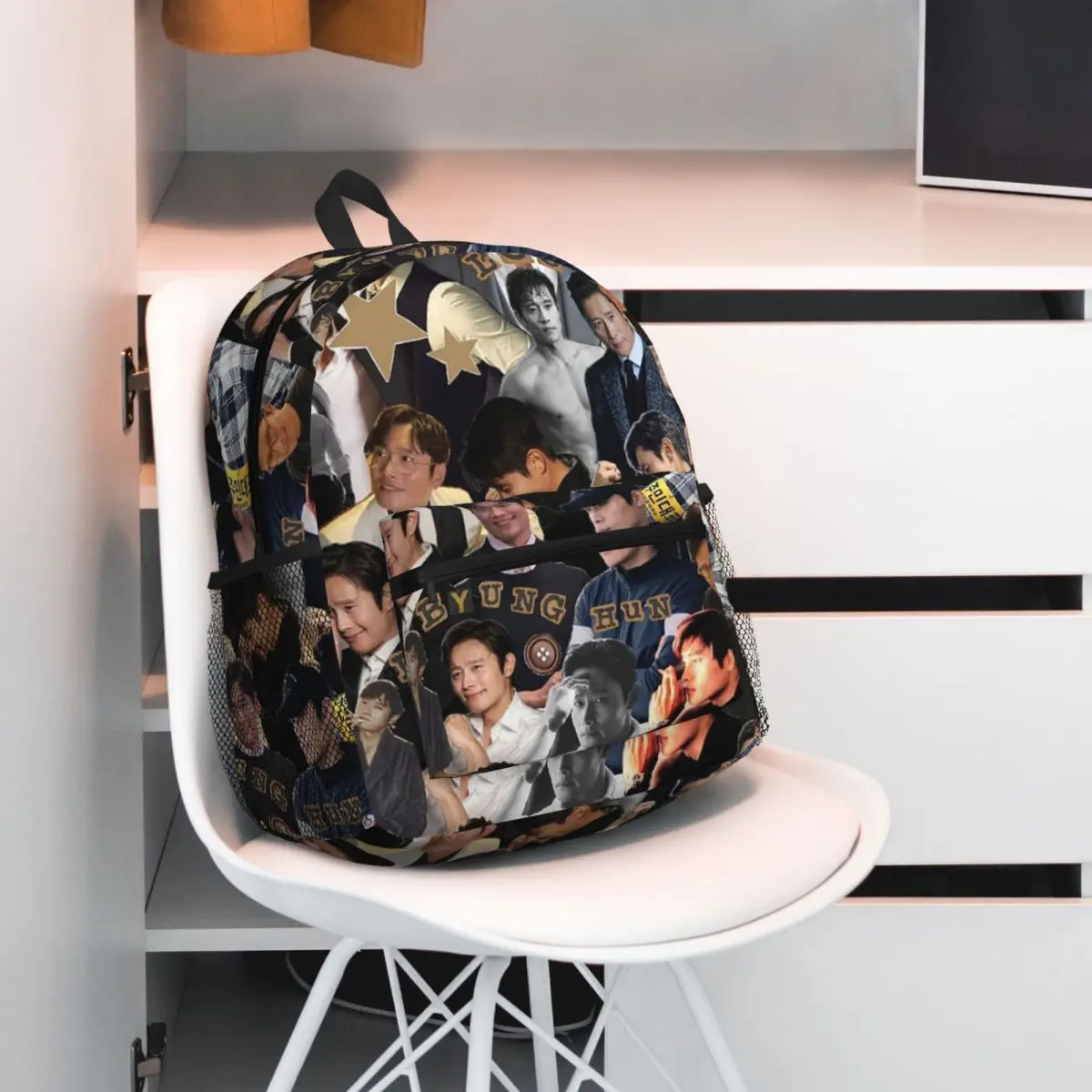 Lee Jung Jae Backpack Student BookBag Kids School Bag Laptop Shoulder Bags for Men Women
Lee Jung Jae Backpack Student BookBag Kids School Bag Laptop Shoulder Bags for Men Women