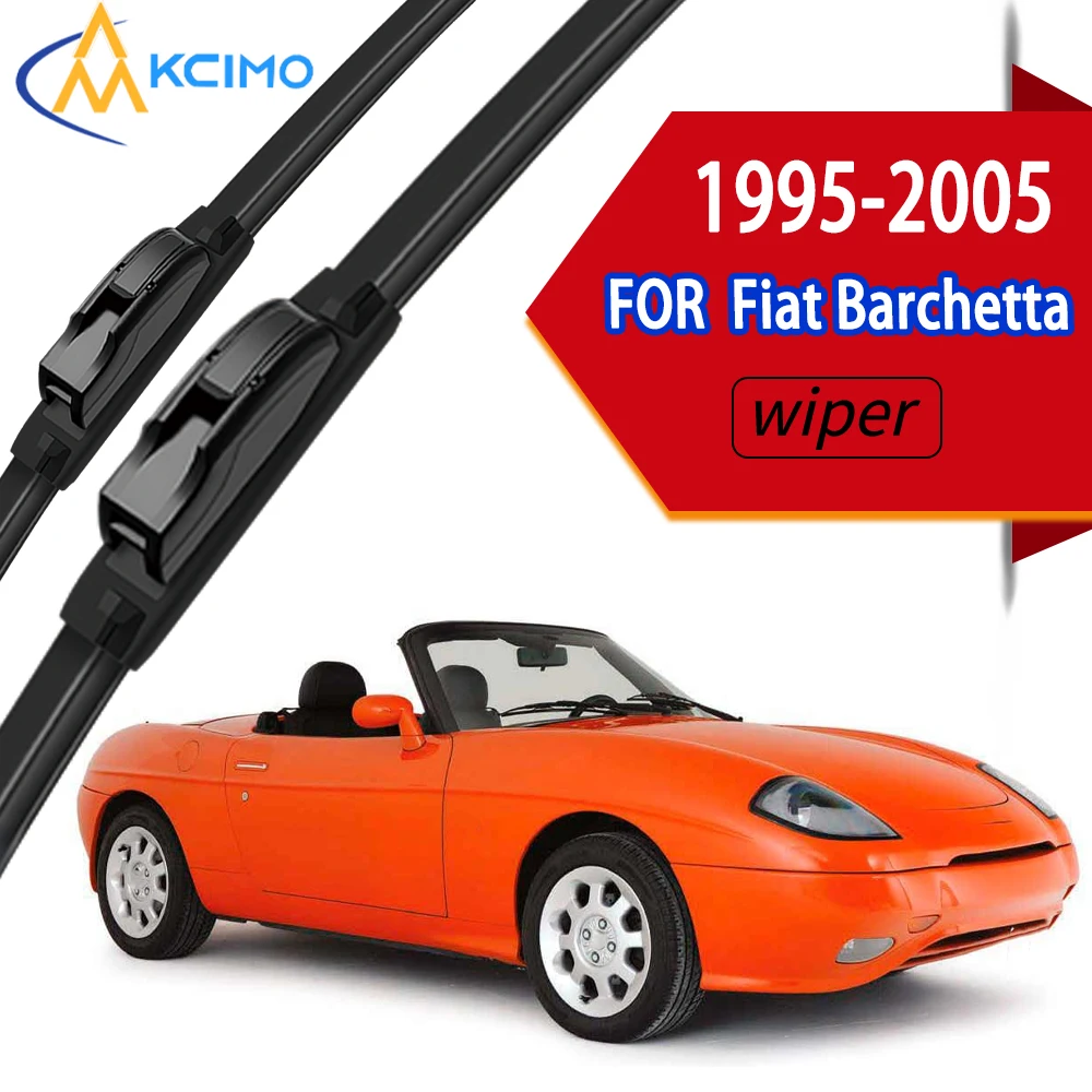 Premium Front Windscreen Wiper Blades with High-Density Rubber, Direct Fit for Fiat Barchetta 183 1995-2005.
Premium Front Windscreen Wiper Blades with High-Density Rubber, Direct Fit for Fiat Barchetta 183 1995-2005.