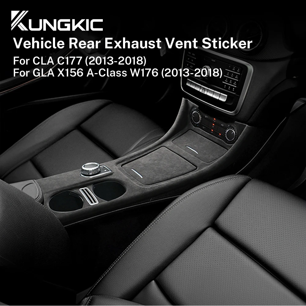 for Mercedes Benz A Class W176 CLA C177 GLA X156 2013-2018 Italian Premium Suede Car Center Console Gear Shift Panel Trim Cover
for Mercedes Benz A Class W176 CLA C177 GLA X156 2013-2018 Italian Premium Suede Car Center Console Gear Shift Panel Trim Cover