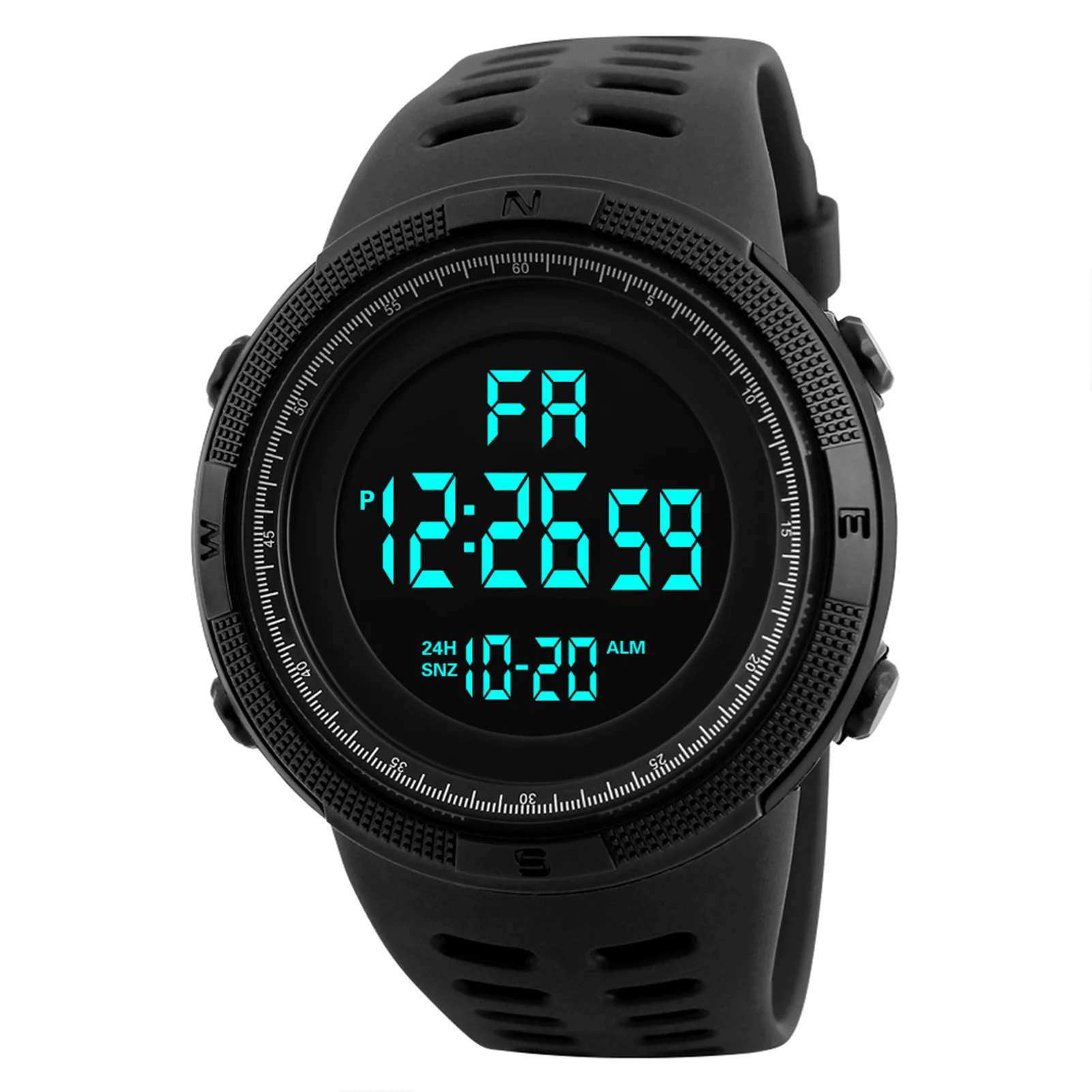 Men Digital Sports Watch Waterproof Casual Luminous Stopwatch Alarm Simple Army Watch Gift for Birthday Christmas
Men Digital Sports Watch Waterproof Casual Luminous Stopwatch Alarm Simple Army Watch Gift for Birthday Christmas