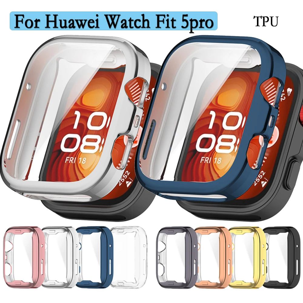 TPU Case For Huawei Watch Fit 5pro Full Watch Cover Screen protector Watch Shell Replacement For Huawei Fit 5pro
TPU Case For Huawei Watch Fit 5pro Full Watch Cover Screen protector Watch Shell Replacement For Huawei Fit 5pro