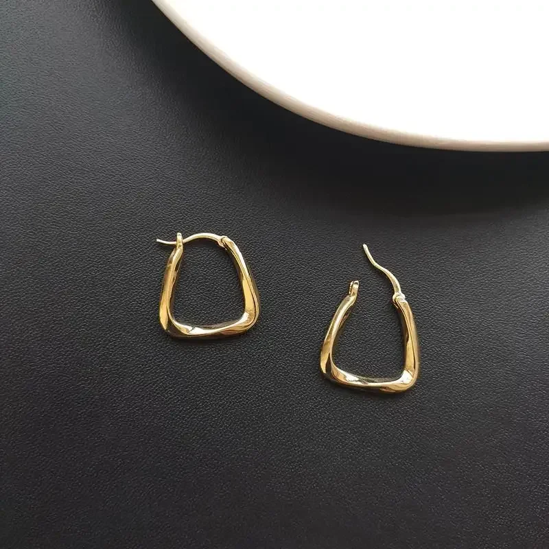 REETI 925 Sterling Silver Triangle Earrings For Women Gift Earings Fashion Jewelry Korean Earrings
REETI 925 Sterling Silver Triangle Earrings For Women Gift Earings Fashion Jewelry Korean Earrings