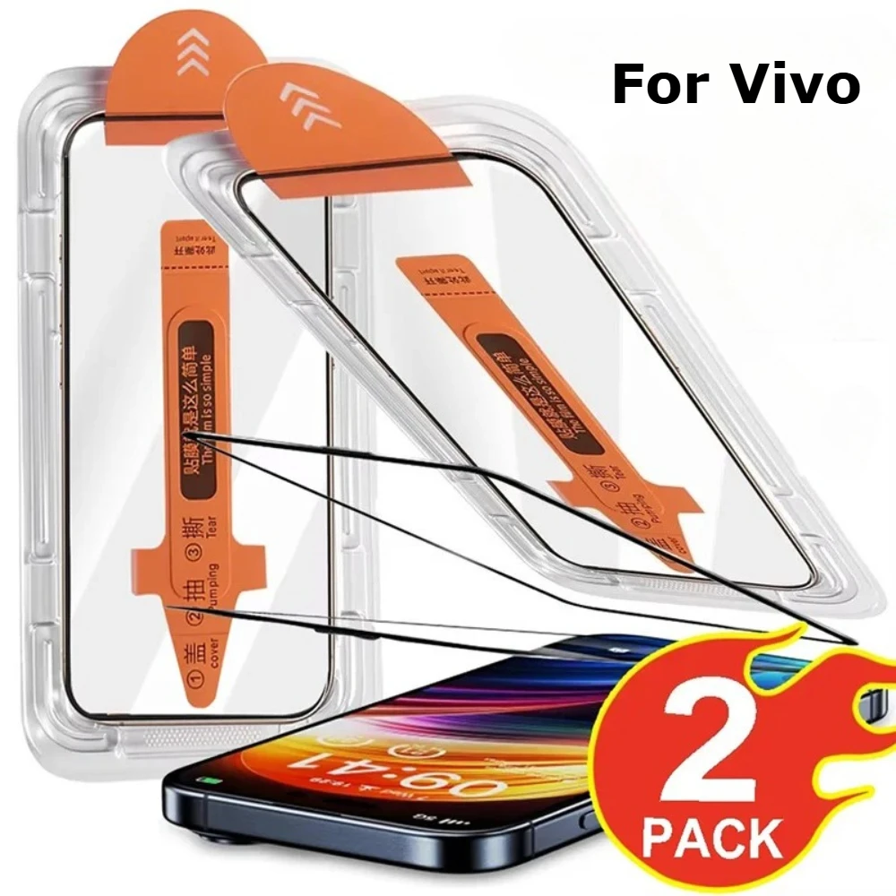 2Pcs Easy To Install Tempered Glass For Vivo V70 IQOO 15R 15 Ultra X300 FE Dust Free Screen Protector Protective Glass Films
2Pcs Easy To Install Tempered Glass For Vivo V70 IQOO 15R 15 Ultra X300 FE Dust Free Screen Protector Protective Glass Films