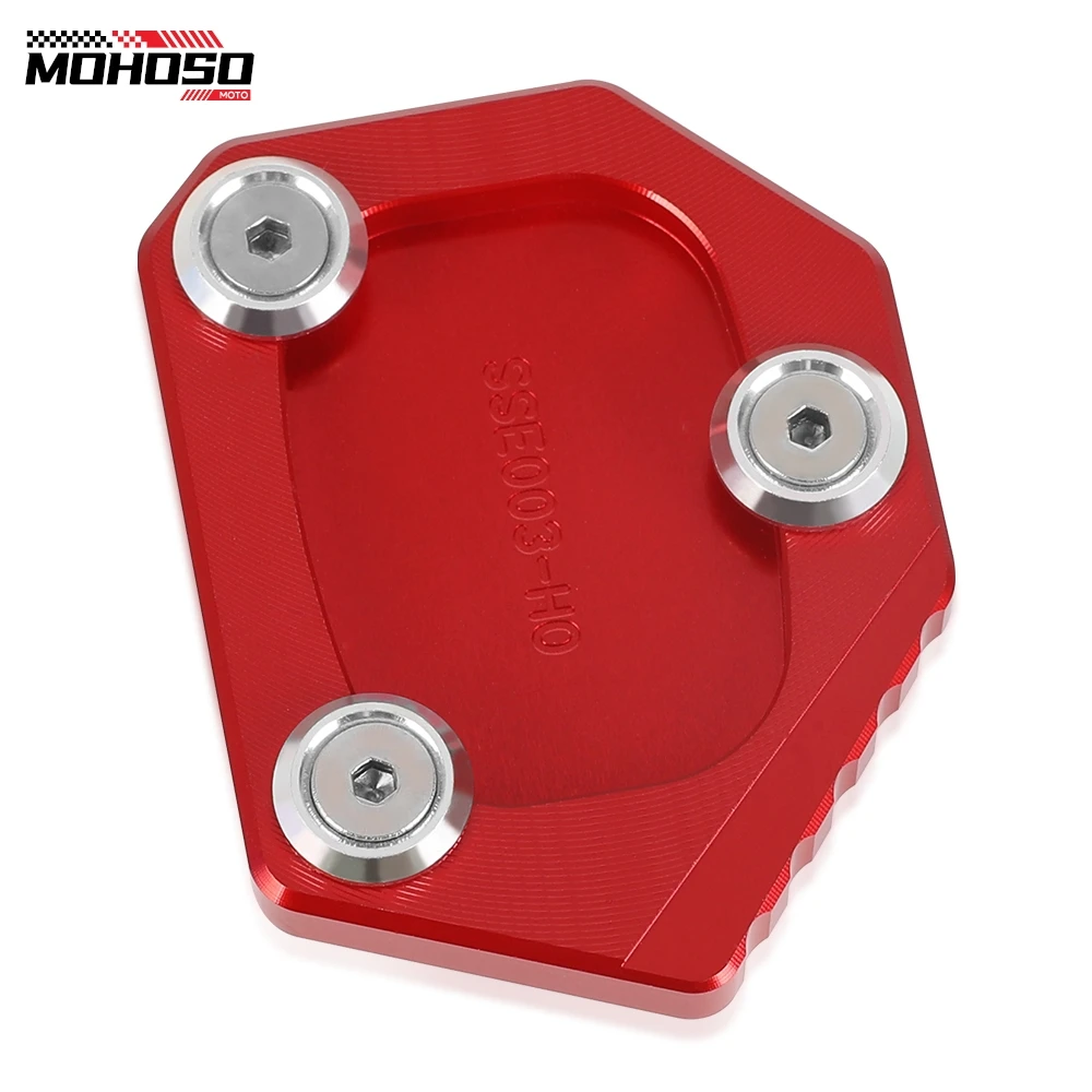 Motorcycle Side Stand Enlarger Kickstand Enlarge Plate Pad For Honda CBR600RR CBR 650F/600F/500R/250R/250F/300R CB400 CB400X
Motorcycle Side Stand Enlarger Kickstand Enlarge Plate Pad For Honda CBR600RR CBR 650F/600F/500R/250R/250F/300R CB400 CB400X
