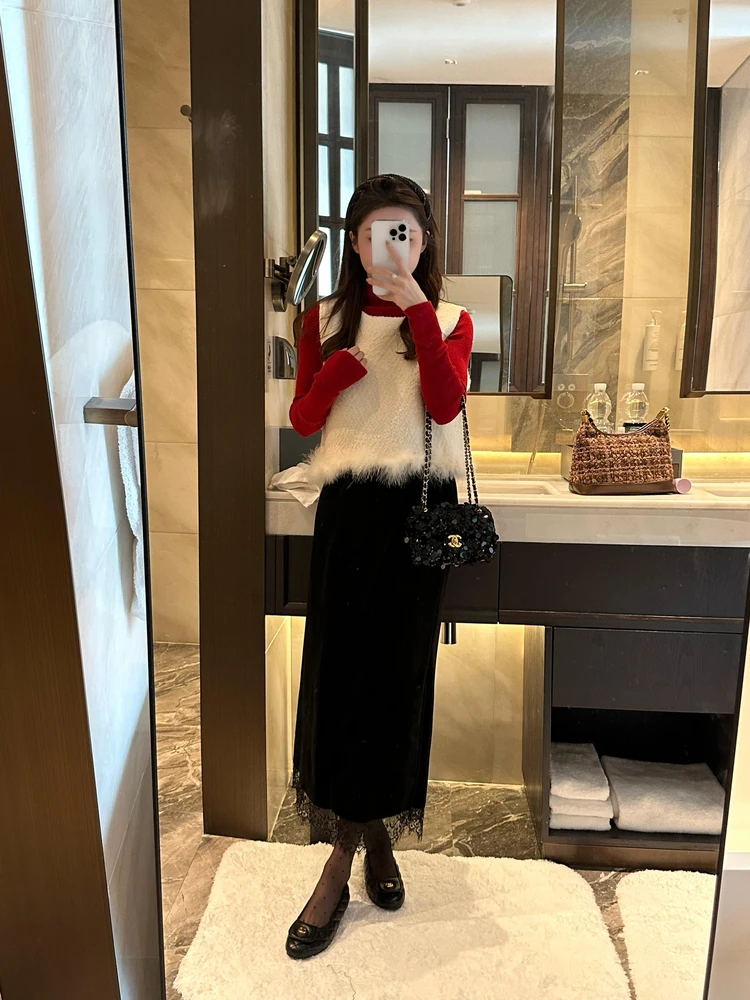 Модный меховой жилет в стиле пэчворк для женщин, осенне-зимняя верхняя одежда для многослойного образа, элегантный приталенный крой
Модный меховой жилет в стиле пэчворк для женщин, осенне-зимняя верхняя одежда для многослойного образа, элегантный приталенный крой