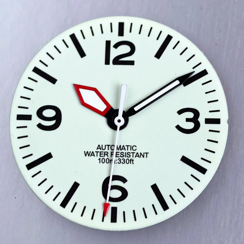 Nogo retro 29mm full lume dial face for NH35 Movt Crown Luminous Marks for Watch Mod Watch accessory set
Nogo retro 29mm full lume dial face for NH35 Movt Crown Luminous Marks for Watch Mod Watch accessory set