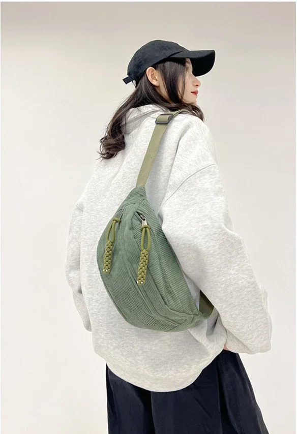 Casual Corduroy Belt Bags for Women Fashion Fanny Pack Female Banana Waist Bag Hip Purse Shoulder Crossbody Chest Bag Pocket
Casual Corduroy Belt Bags for Women Fashion Fanny Pack Female Banana Waist Bag Hip Purse Shoulder Crossbody Chest Bag Pocket