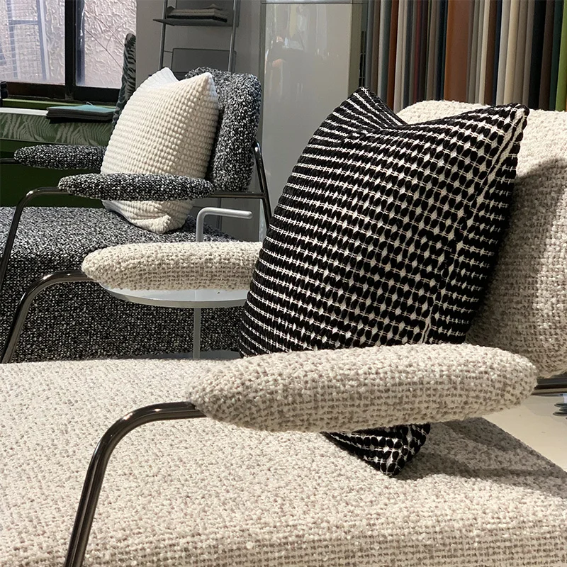 Modern Minimalist Black White Gingham Patterned Cushion Covers Home Sofa Chair Backrest Pillow Square Shape Removable And Was...
Modern Minimalist Black White Gingham Patterned Cushion Covers Home Sofa Chair Backrest Pillow Square Shape Removable And Was...