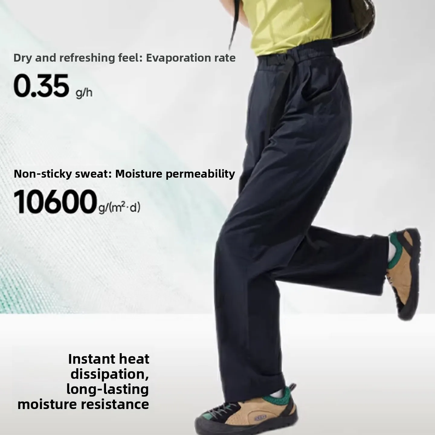 Женские быстросохнущие конические брюки Banana Leaf 2025 DS246 для активного отдыха, водонепроницаемые, повседневные, спортивные, длинные, со средней талией, прямого кроя
Женские быстросохнущие конические брюки Banana Leaf 2025 DS246 для активного отдыха, водонепроницаемые, повседневные, спортивные, длинные, со средней талией, прямого кроя