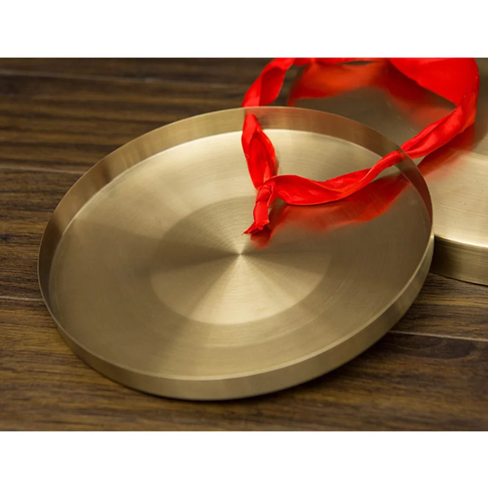 Copper Wood Hand made Gong Instrument Sturdy Durable Clear Loud Sound Percussion Chinese Hand Gong Far reaching Sound
Copper Wood Hand made Gong Instrument Sturdy Durable Clear Loud Sound Percussion Chinese Hand Gong Far reaching Sound