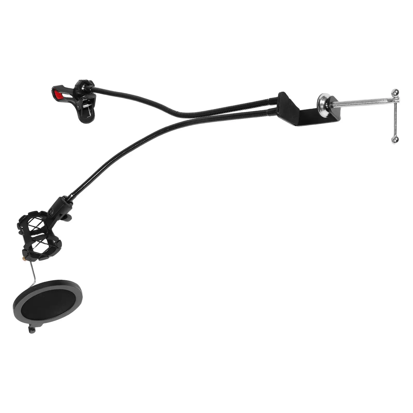 Dual Gooseneck Mobile Phone Live Broadcast St Mic Holder Desk Blowout Desktop Microphone Clip Flexible Noise Reduction Pop
Dual Gooseneck Mobile Phone Live Broadcast St Mic Holder Desk Blowout Desktop Microphone Clip Flexible Noise Reduction Pop