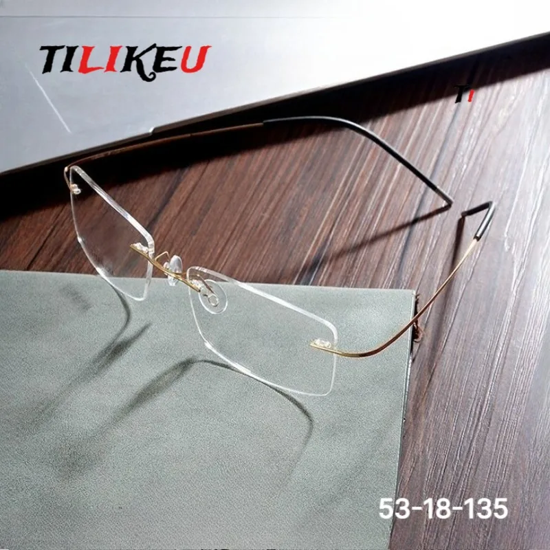 2026 Ultra-Light Pure Titanium Square Rimless Glasses Frame Men Comfort Flexible Eyewear Fashion Couple Frameless Glasses Frame
2026 Ultra-Light Pure Titanium Square Rimless Glasses Frame Men Comfort Flexible Eyewear Fashion Couple Frameless Glasses Frame