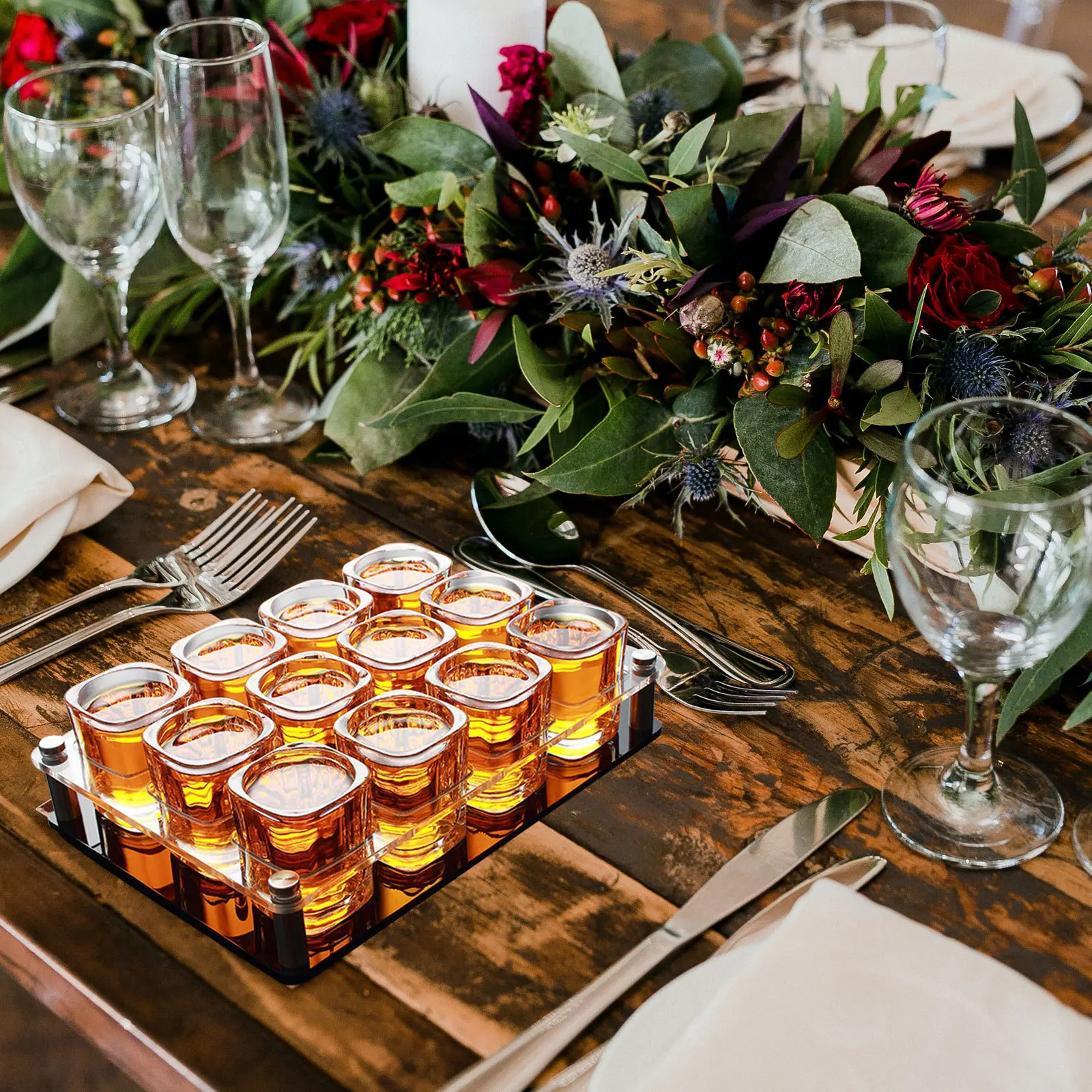 Shot Glasses Tray Organizer Base Clear Whiskey Tequila Glass Holder Perfect for Wine Tasting Events Shot Glasses Holder
Shot Glasses Tray Organizer Base Clear Whiskey Tequila Glass Holder Perfect for Wine Tasting Events Shot Glasses Holder