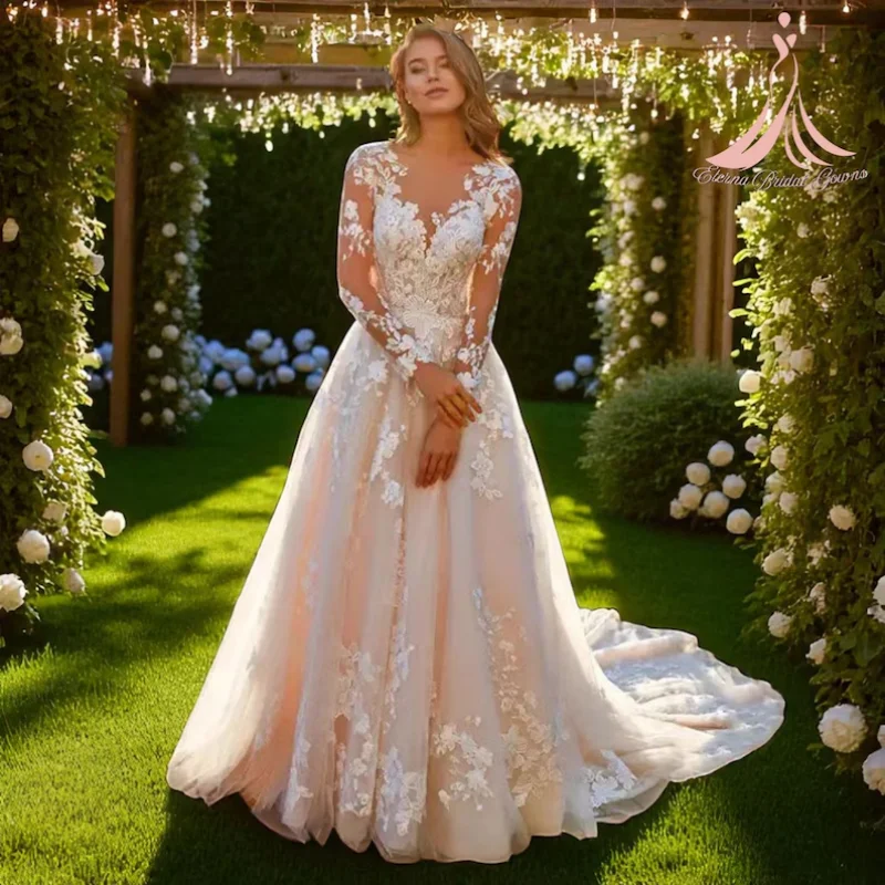 Customized 2025 New European Wedding Dress Fashion Designer Bridal Dress Floral Lace and A-line Contour Eternal Romance
Customized 2025 New European Wedding Dress Fashion Designer Bridal Dress Floral Lace and A-line Contour Eternal Romance
